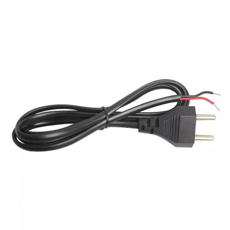 2-pin power cord with open wire