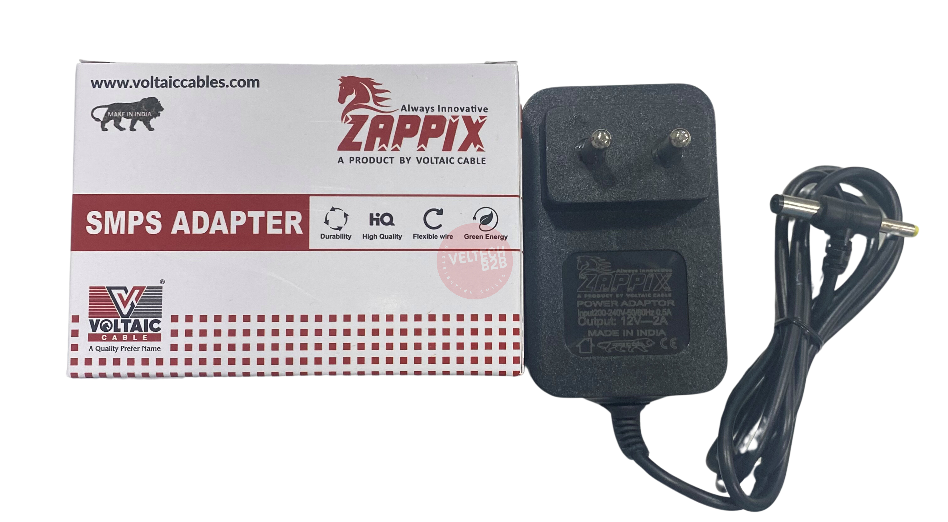 Voltaic : adaptor 12v 2a