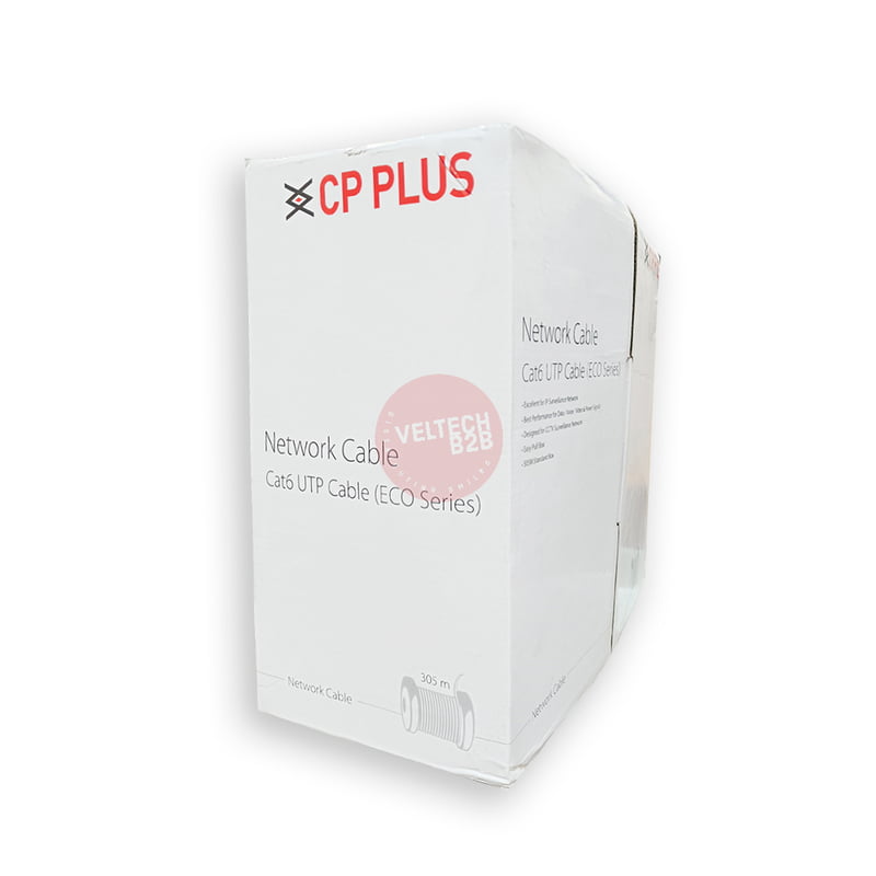 Cp plus : cat6 utp 305mtrs eco fut-6tsrh-305