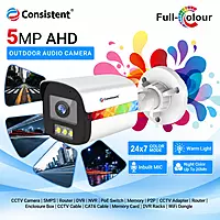 Consistent 5MP cctv camera for home and office surveillance.