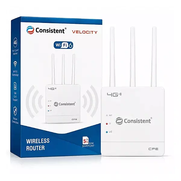 Consistent Velocity high-speed 4G SIM card WiFi router