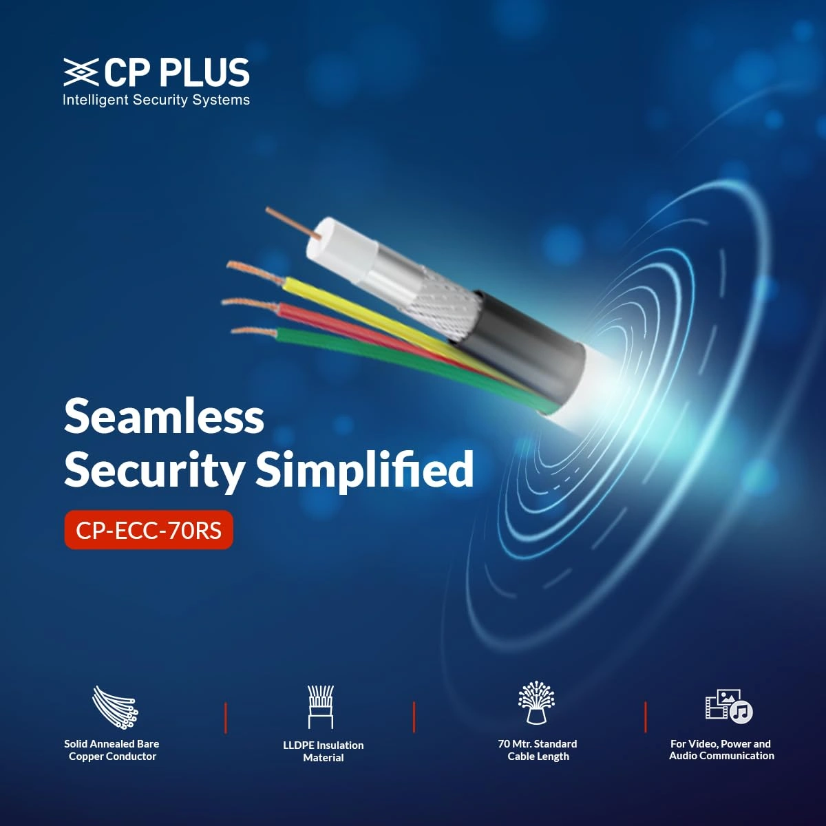 CP PLUS : ECC-70RS