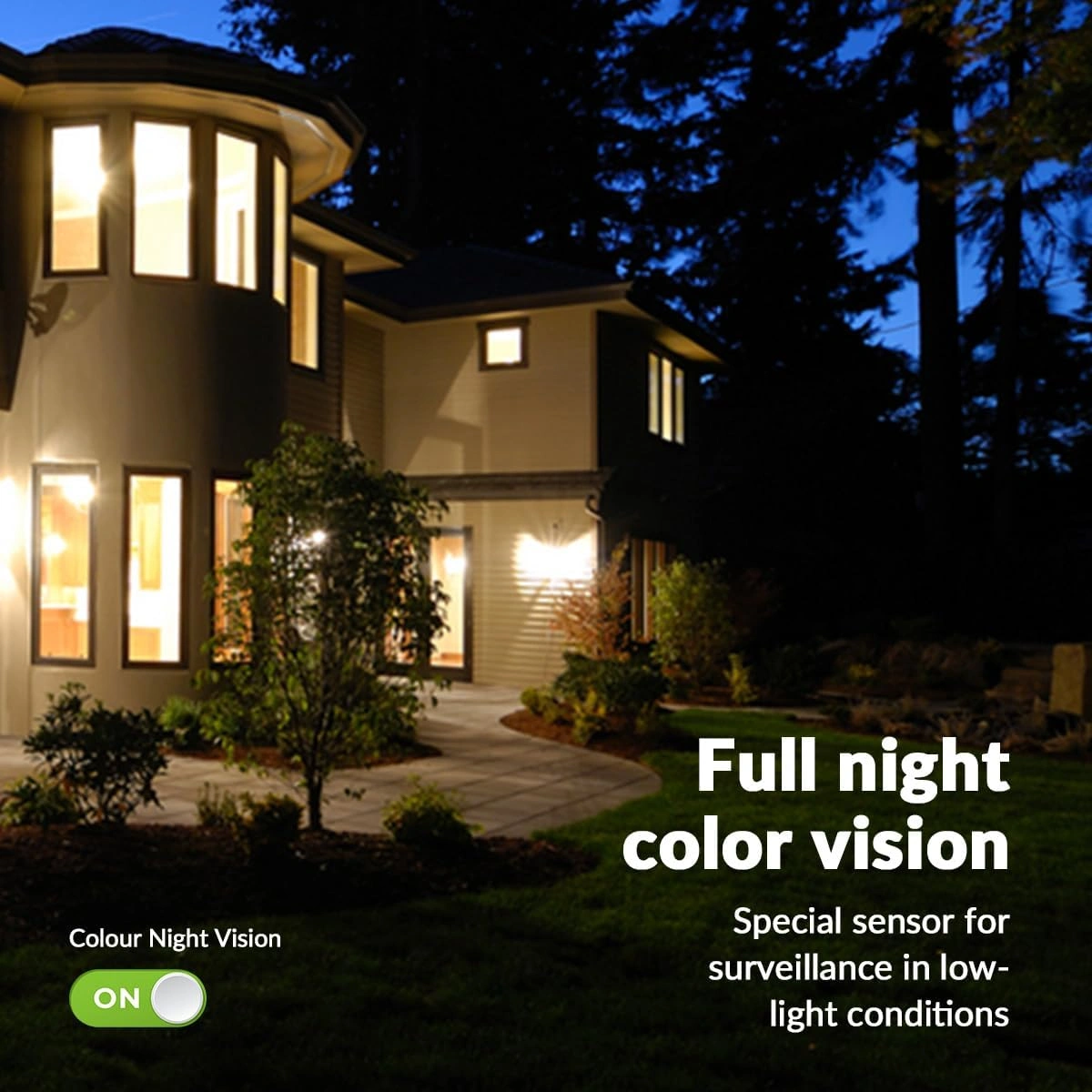 CP PLUS 4MP Outdoor Wi-Fi Security Camera with Full Color Night Vision