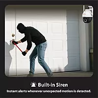 CP PLUS Two-Way Audio with Built-in Siren