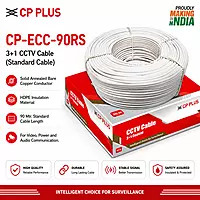 CP PLUS CP-ECC-90RS 3+1 CCTV Cable 90 Meter