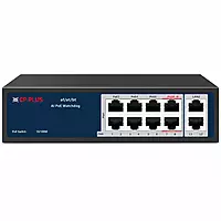 CP PLUS CP-ANW-HPU8H2-N12 8 Port PoE Switch