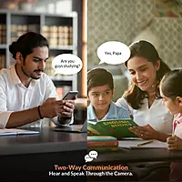CP PLUS Wi-Fi Camera with Two-Way Audio and Motion Tracking