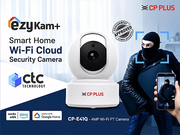 CP PLUS : CP-E41Q 4MP Wi-Fi PT Camera