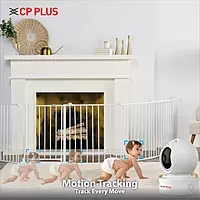 CP PLUS 4MP Wi-Fi Camera with Two-Way Audio and Motion Tracking