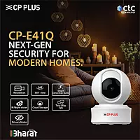 CP PLUS 4MP Pan Tilt Indoor Wi-Fi Security Camera