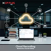 CP PLUS Indoor IP Camera Compatible with Google Home and Alexa