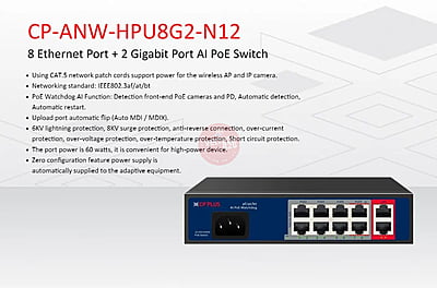 Cp plus : anw-hpu8g2-n12 Cp plus : anw-hpu8g2-n12