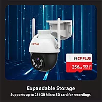 CP PLUS : EZ-S35T 4G PT CAMERA Micro SD Card