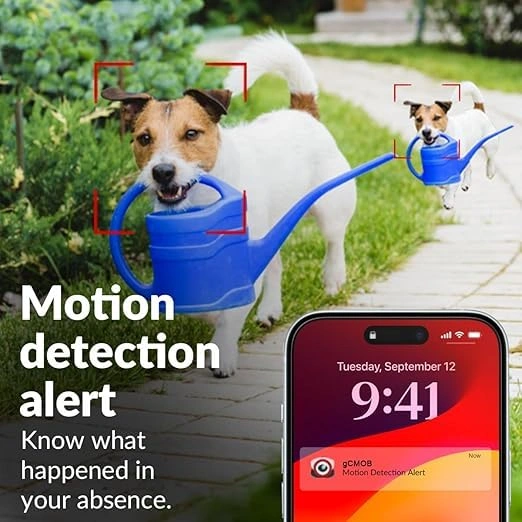 CP PLUS AI Human Detection Pan Tilt CCTV Camera