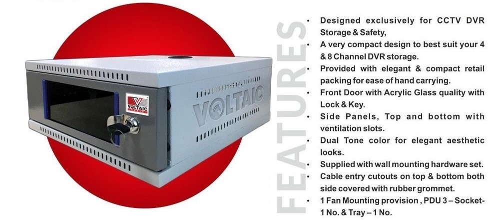 Voltaic : 4u ready rack with pdu