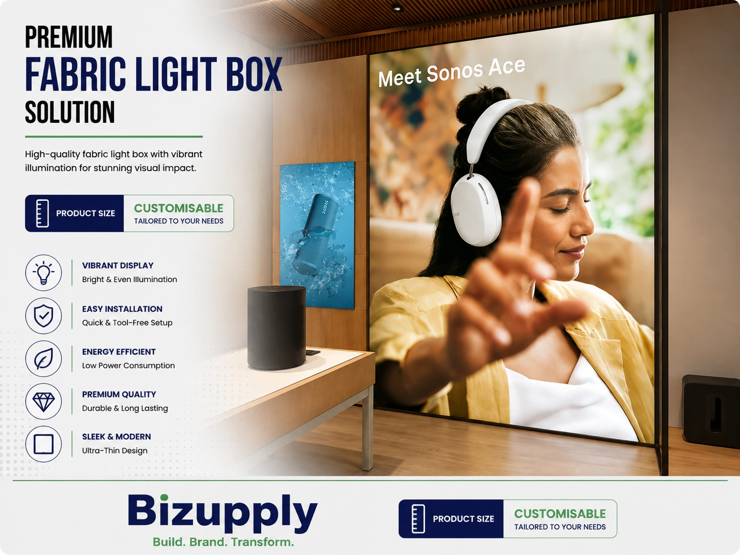 GoodSign : Fabric light box