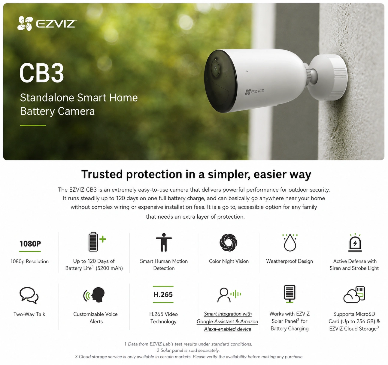 Hikvision : cs-cb3