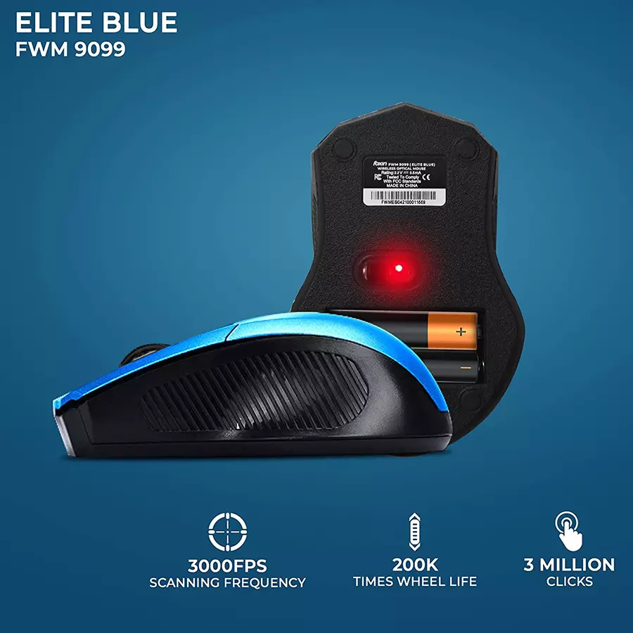 Foxin 2.4GHz Wireless Optical Computer Mouse