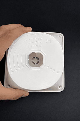 Heavy Duty 5x5 Outdoor CCTV Junction Box front view for Bullet and Dome Camera installation Heavy Duty 5x5 Outdoor CCTV Junction Box front view for Bullet and Dome Camera installation