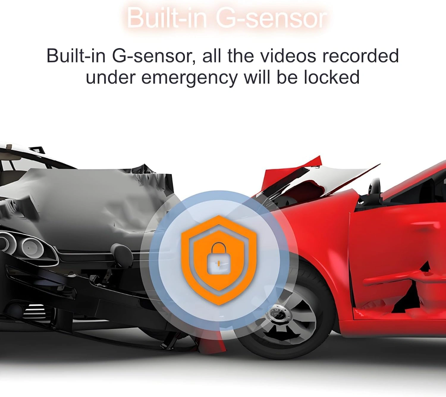 Hikvision G-Sensor touchscreen dash cam