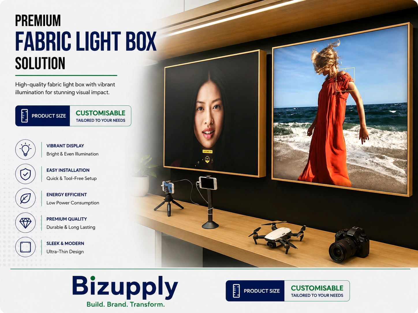 GoodSign : Fabric light box