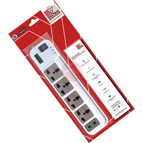 Voltaic : power strip 6 socket 1.25m